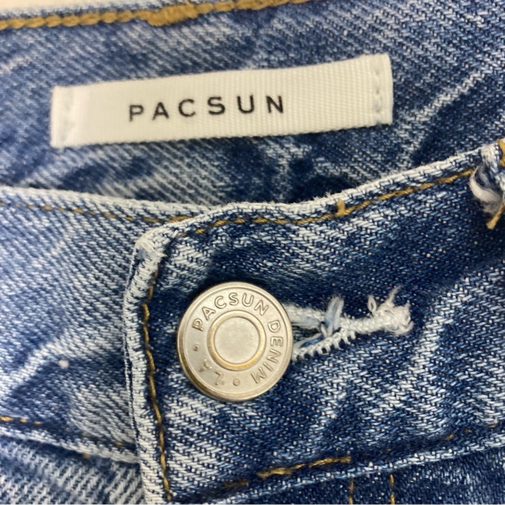 PACSUN Women’s Ultra High Rise Slim Jeans 25 Cotton 5 Buttons - Picture 4 of 16